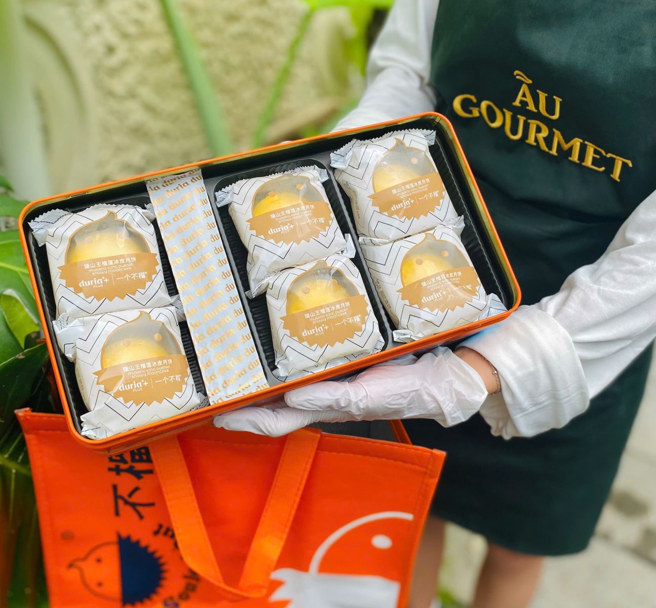 Bánh sầu riêng Musang King vỏ tuyết