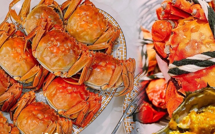 Hấp cua lông Thượng Hải nguyên con chuẩn vị