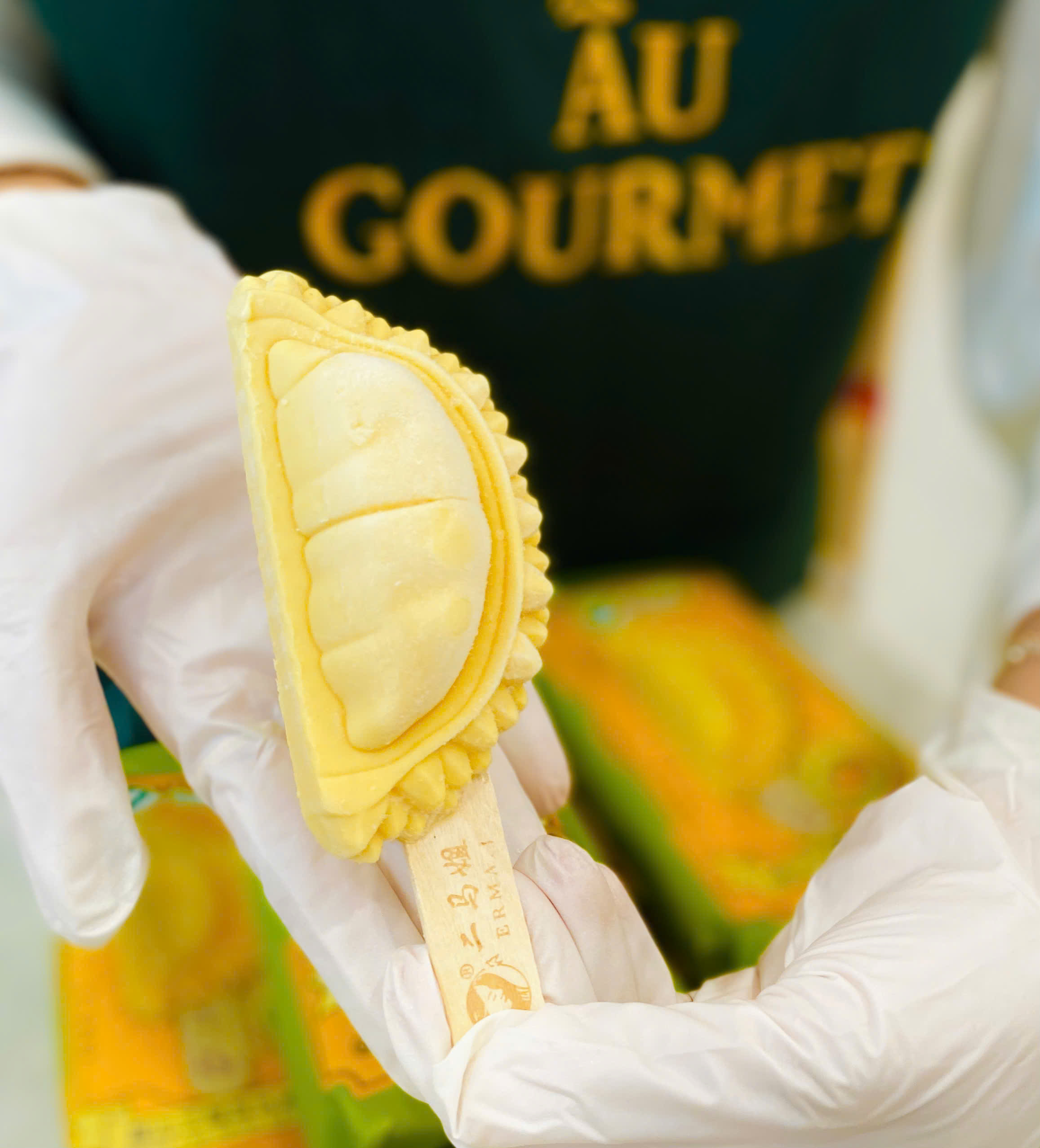 Kem sầu riêng 100% Musang King chính hãng từ Malaysia